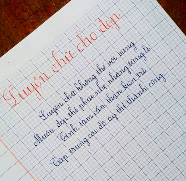 Tips phương pháp luyện viết đúng, viết đẹp cho học sinh lớp 1